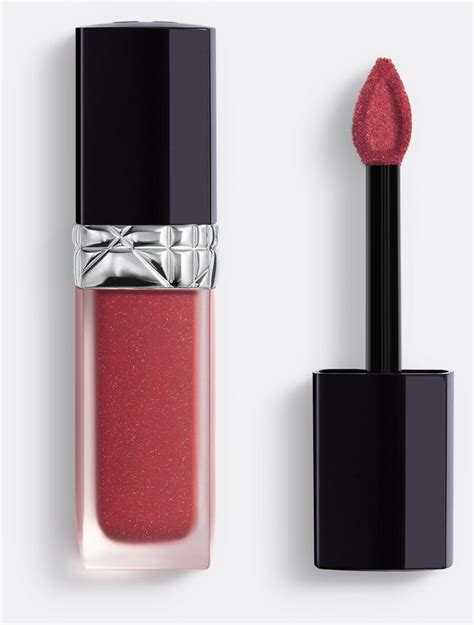 Rouge Dior Forever Liquid Glittery Finish and High Color .